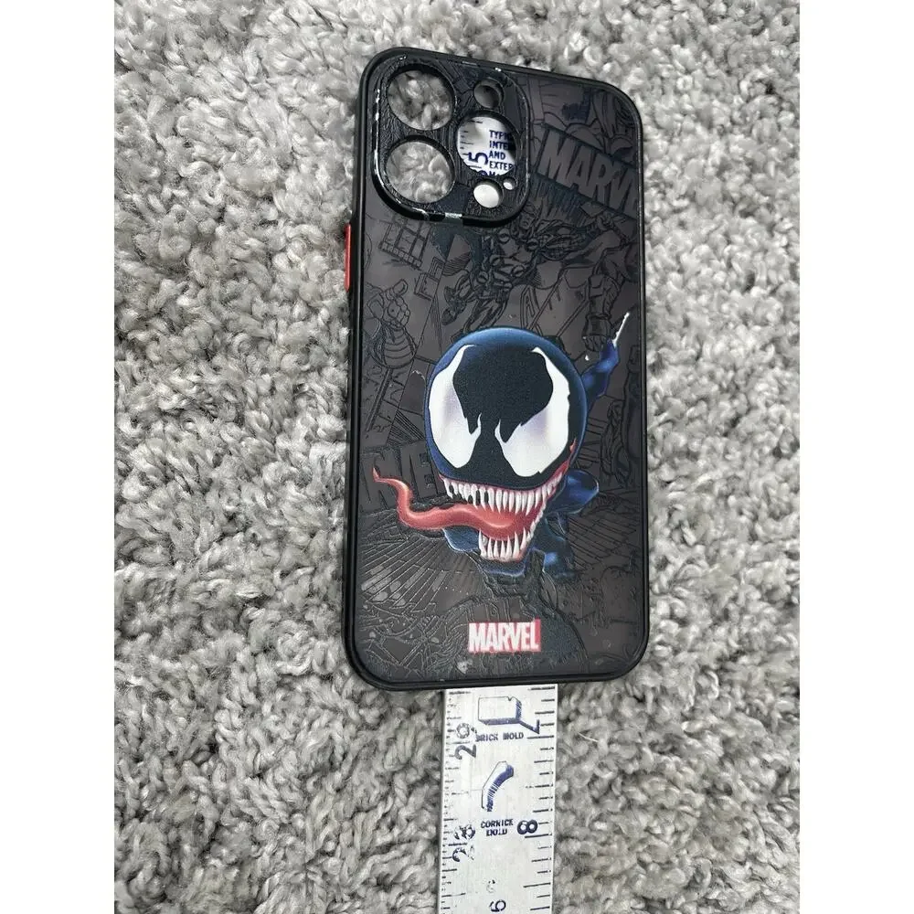 Cartoon Marvel Venom Spiderman Design Case Cover For iPhone 14 Pro Max